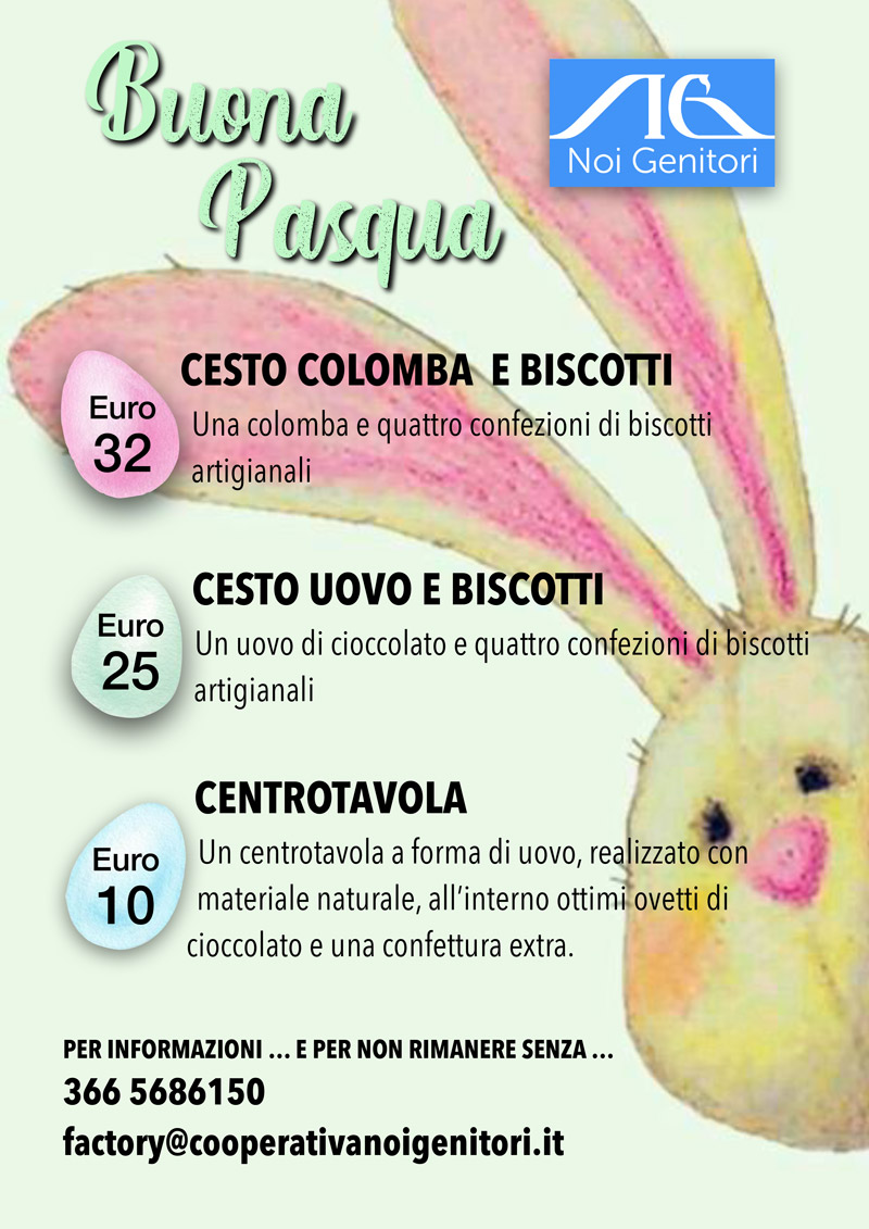 pasqua di solidarietà volantino